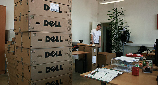 Dell unboxing, bild 1